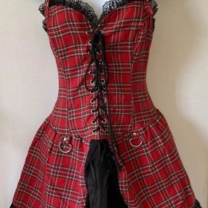 Lip Service Corset Dress VERY RARE Discontinued Vintage NWT